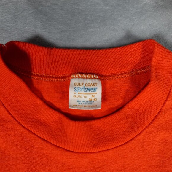 Vintage Wheaties Cereal Promo T Shirt Mens M (Fits S) Made In USA 80s Has FLAW! - Picture 4 of 10